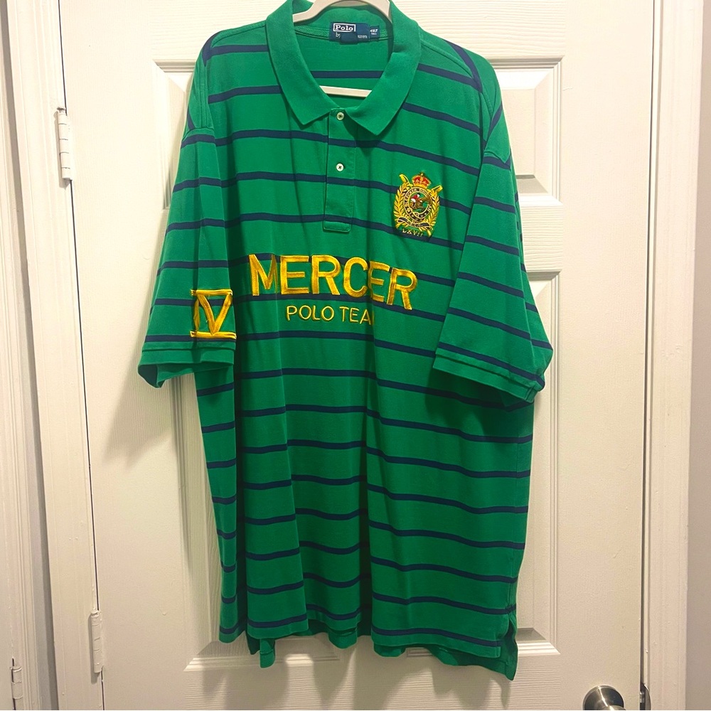 A RARE Mercer Polo Team size 4XLT